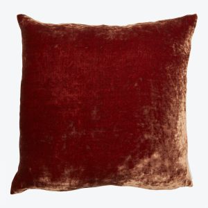 Velvet Pillow Light Chocolate